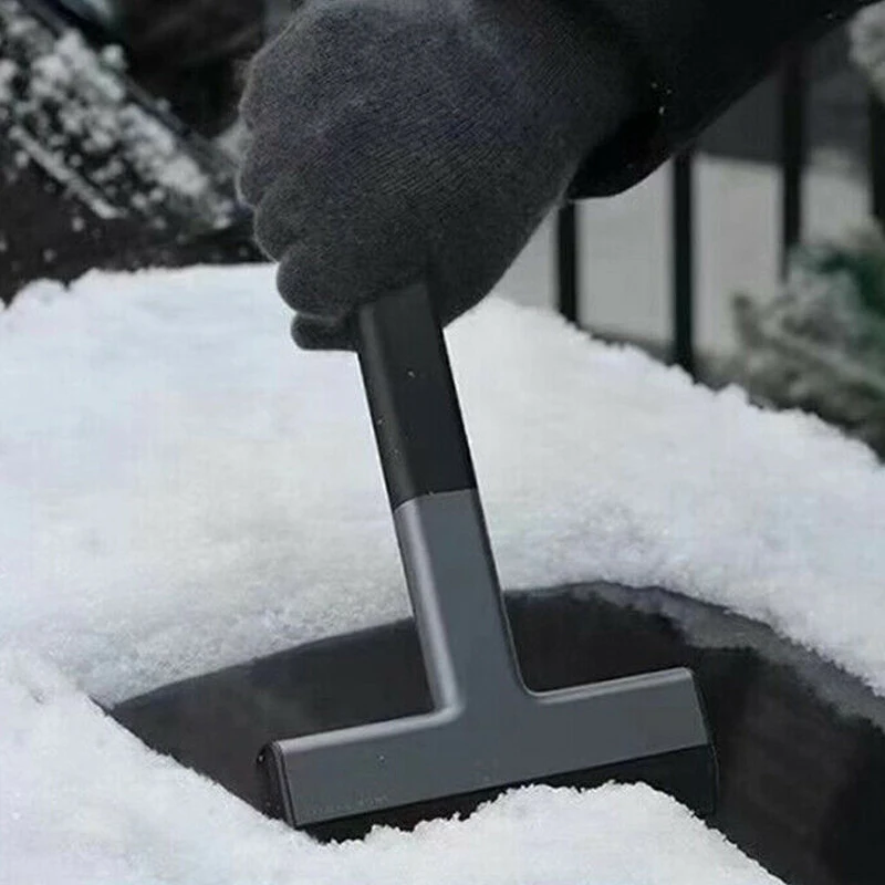 

Ice Scraper Snow Removal Car Windshield Window Snow Cleaning Scraping Tool TPU Auto Ice Breaker Snow Shovel