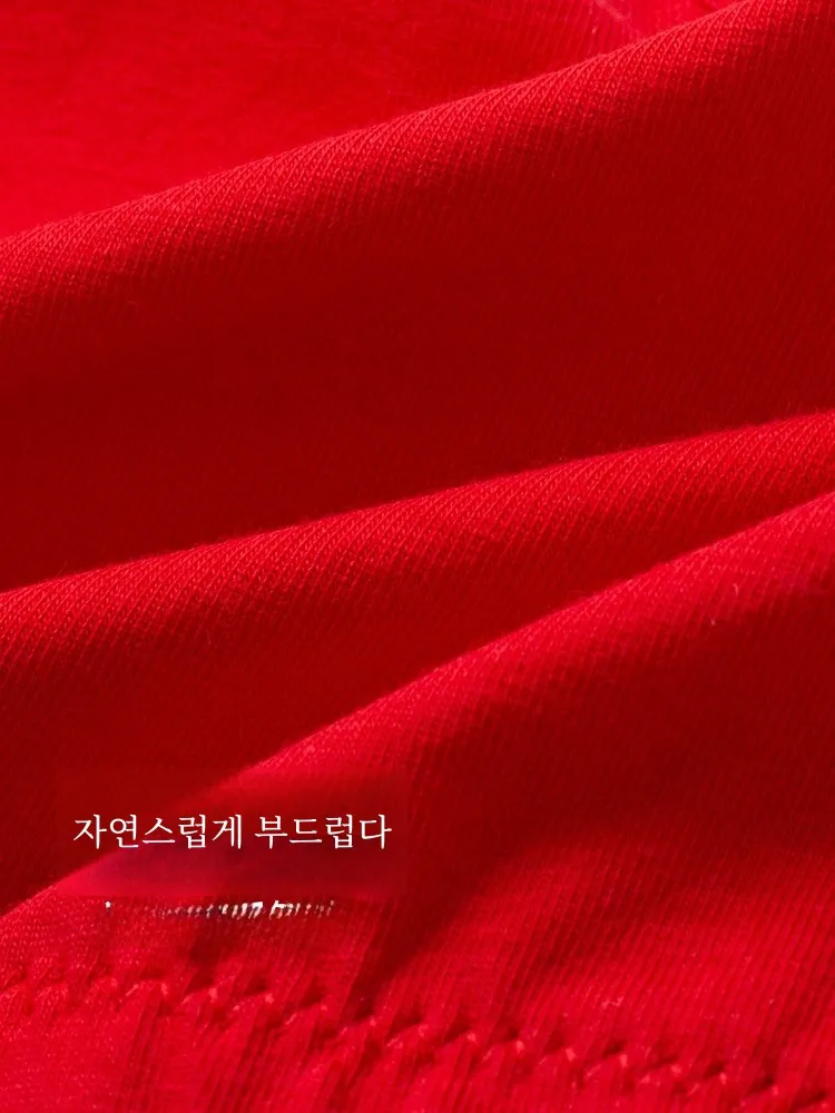 Большой размер красный комплект нижнего белья Year of Fate женский для мам среднего и