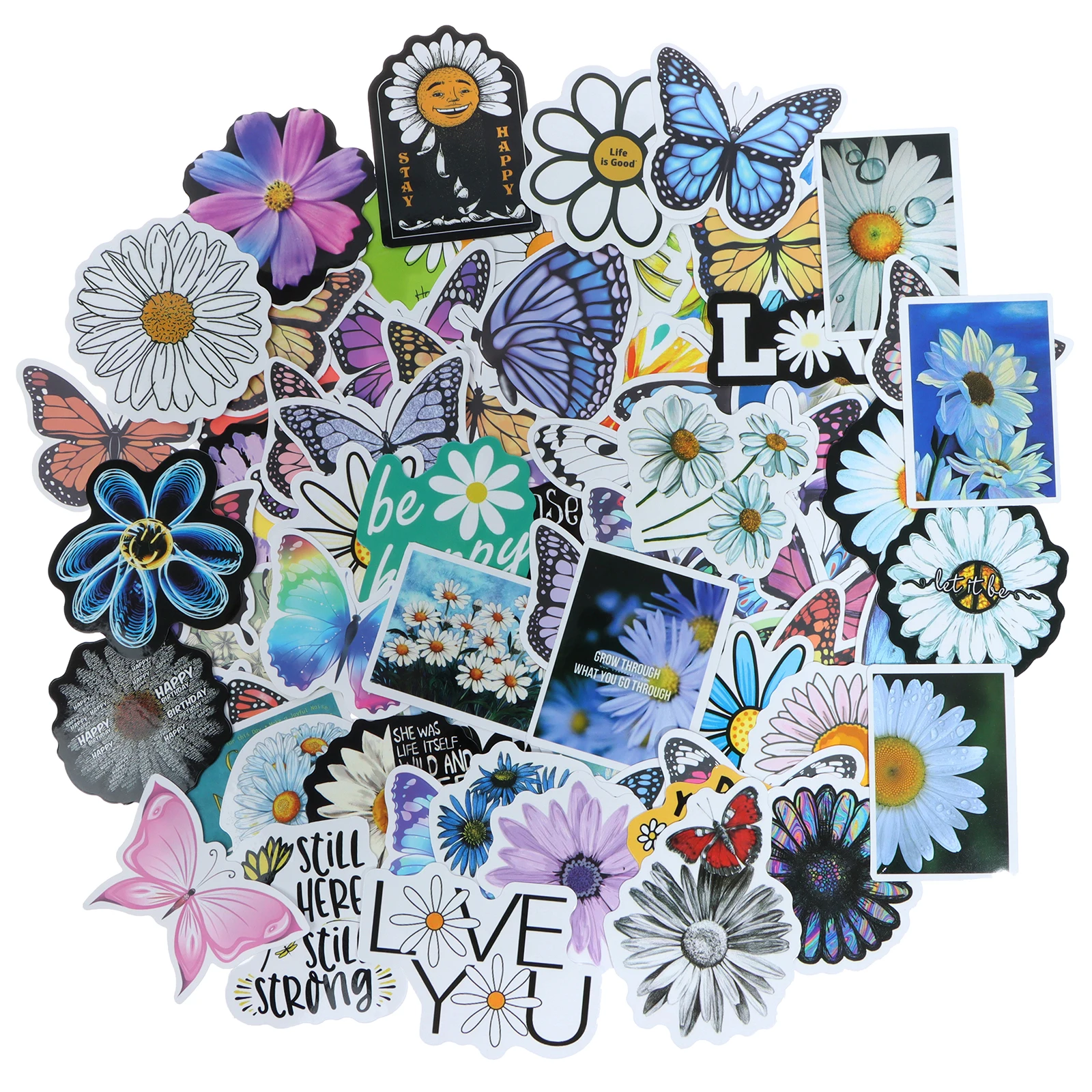 

100 шт., наклейки для скрапбукинга в натуральном стиле