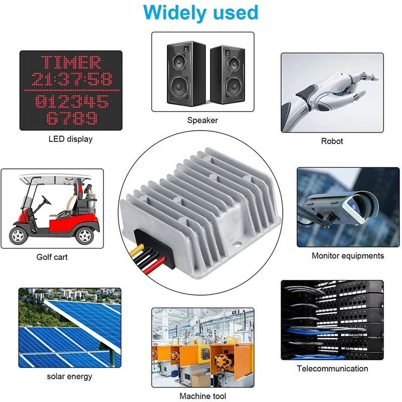 Конвертер DCDC напряжение 48 В до 12 в 10A 120 Вт преобразователь напряжения