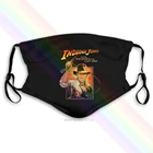 Моющаяся многоразовая маска Indiana Jones Raiders Of Lost Ark с 2 фильтрами PM2.5, 5 слоев