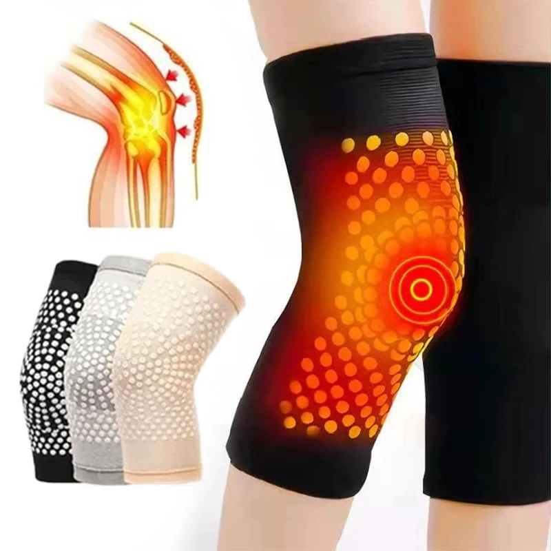 

Self Heating Support Knee Pads Knee Brace Warm for Arthritis Joint Pain Relief and Injury Recovery Belt Elastic Warm knee Sleeve