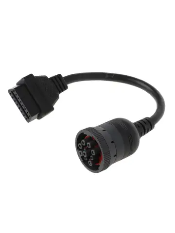 OBD II OBD2 9-контактный на 16-контактный удлинительный кабель «папа-мама» для автомобильного диагностического удлинителя, адаптер, гибкость