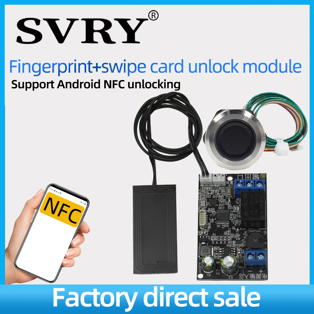 

Мобильный телефон NFC плата управления сканером отпечатков пальцев IC карта DIY релейный модуль 13,56 МГц контроль доступа Контроллер бесконтакт...