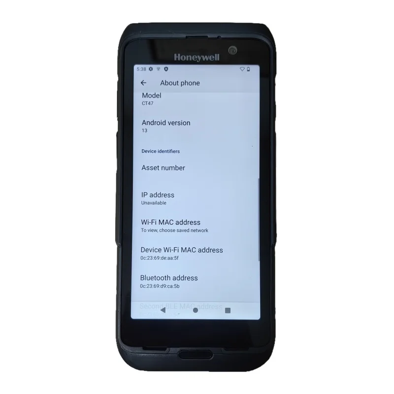 Honeywell CT47-X0N-37D100G Android версия 13 сканер штрих-кода мобильного компьютера 2G/128G