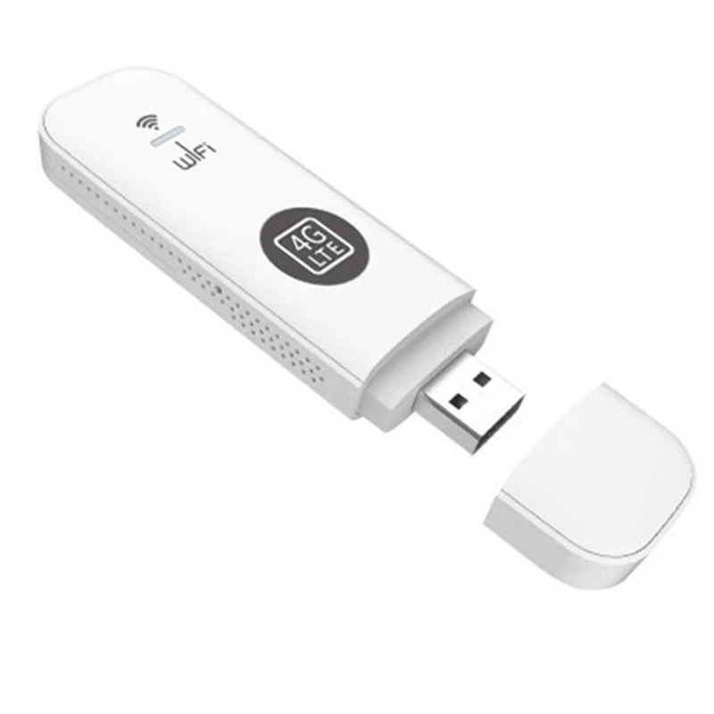 

4G USB WIFI Modem 150Mbps 4G LTE Car Wireless Wifi Router Support B28 European Band White