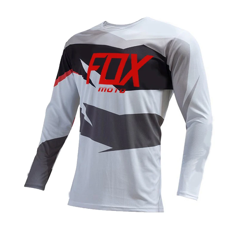 MOTO Fox-ropa de Motocross para hombre y mujer, camiseta para bicicleta de...