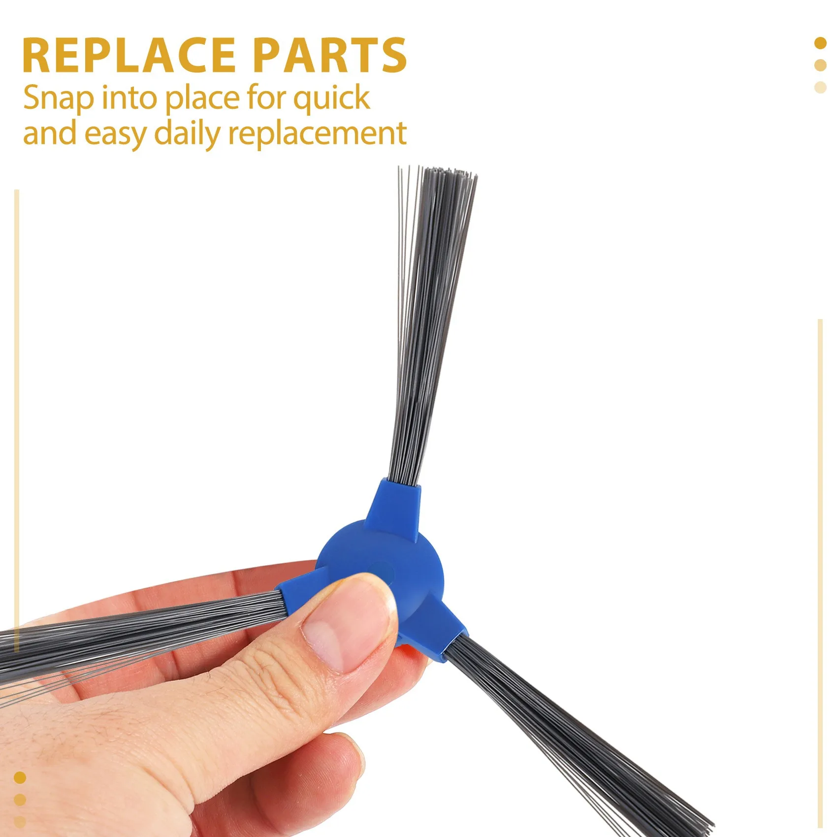 Замена горячей боковой щетки для Eufy RoboVac 11S 15T 30 30C 15C 12 25C 35C запчасти