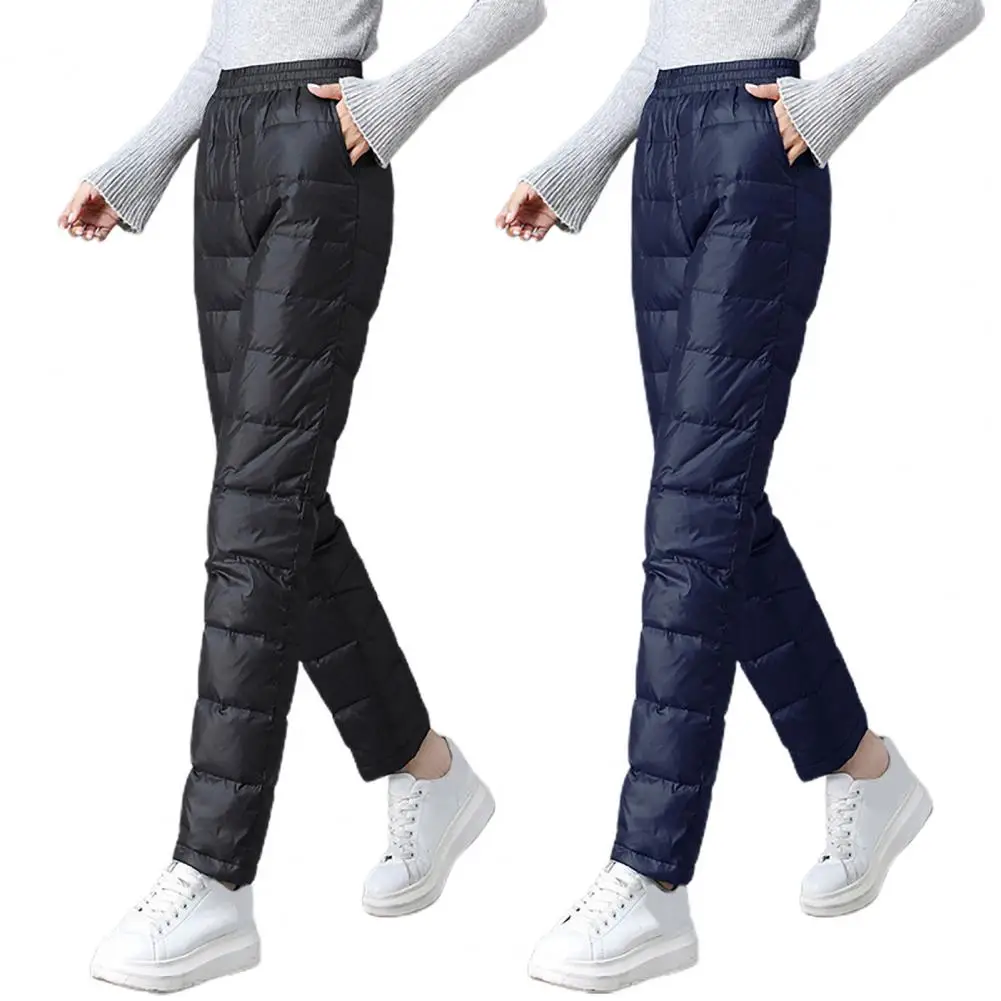 Женские зимние брюки из хлопка