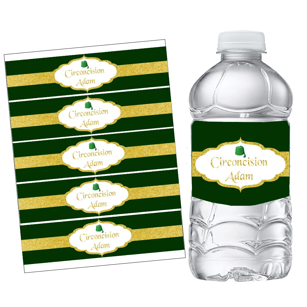 30 шт. водостойкие этикетки для бутылок с водой | Дом и сад