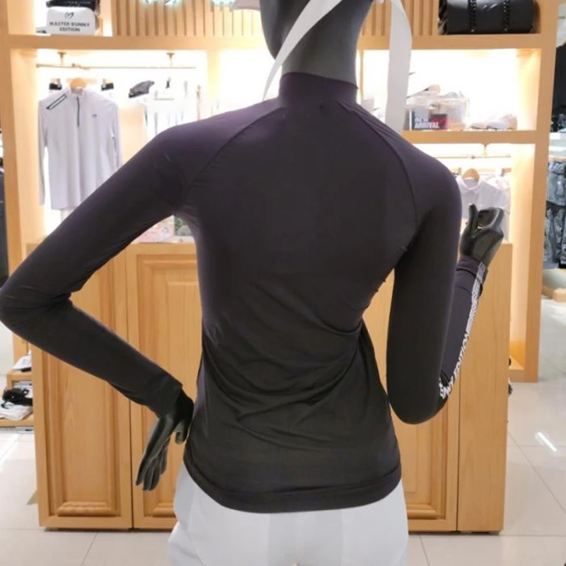 Golf apparel ladies spring summer quick dry stretch long sleeves undershirt W122088