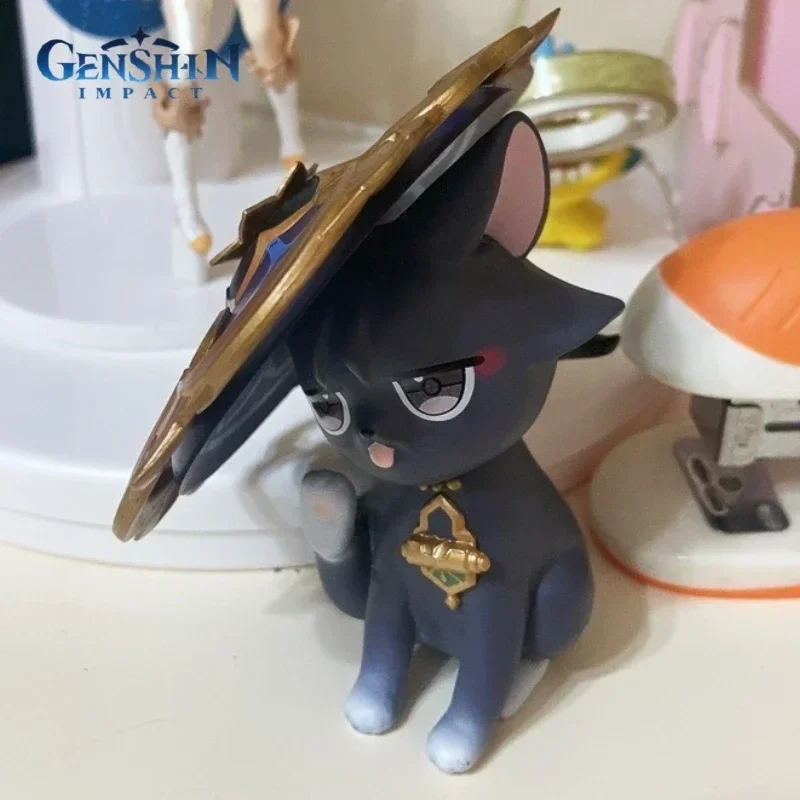 

7.5cm Genshin Impact Anime Figure Scaramouche Diluc Keqing Mini Model Dolls Decor Figurine Game Peripherals Kawaii Children Toy