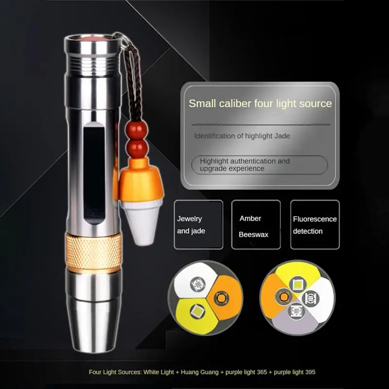 

Quality Switch Bulb Pendant Lamp Bright Led Beads Uv Identification Light Highlight Spotlight Seat Charging Purple Light Lamp