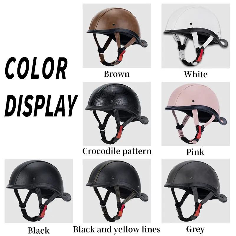 Бейсболка для мотошлема стиль кафе Racer чоппер самокат твердая Защитная шапка