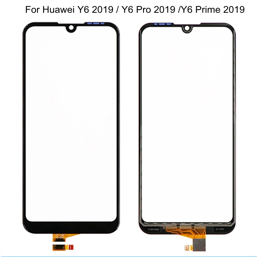 

New 6.09" For Huawei Y6 2019 / Y6 Pro 2019 Touch Screen Panel Sensor Digitizer LCD Front Glass Y6 Prime 2019