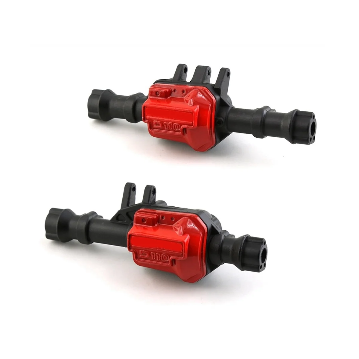 

Металлический корпус передней и задней оси с дифференциальной крышкой, 2 шт., 300 г для TRX4 1/10, обновленные детали для радиоуправляемого гусеничного автомобиля, 1