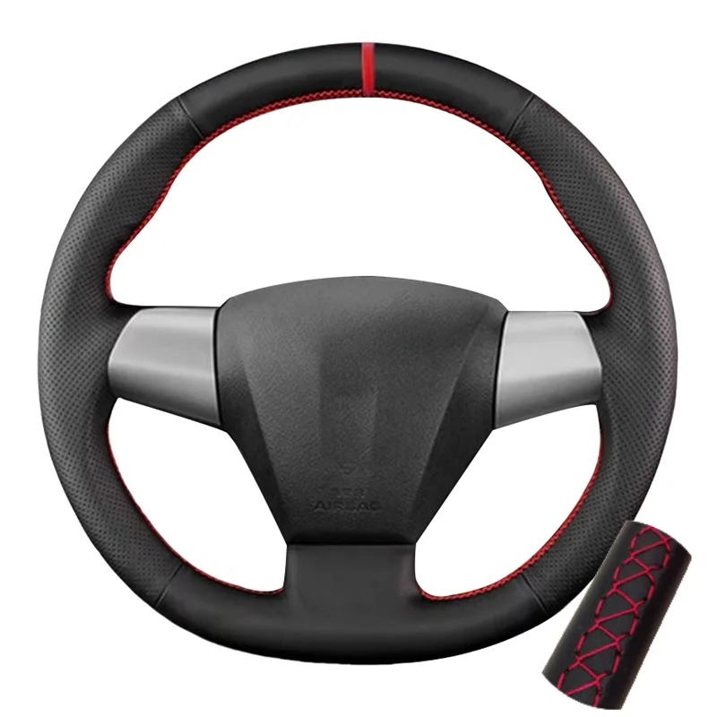 

Перфорированный кожаный чехол, аксессуары, оплетка на руль автомобиля для Toyota Corolla RAV4 Auris Wish Vanguard Voxy 2010-2013