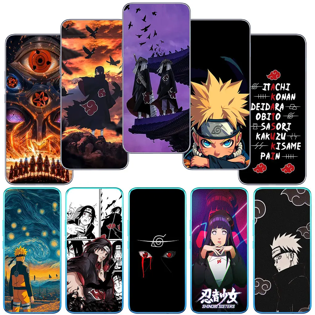 Чехол Itachis Uchihas Sasukes Akatsukis Pain для Motorola Moto Edge 40 50 Pro 30 Ultra neo 20 Lite One Fusion G85 E22 E40 E22I