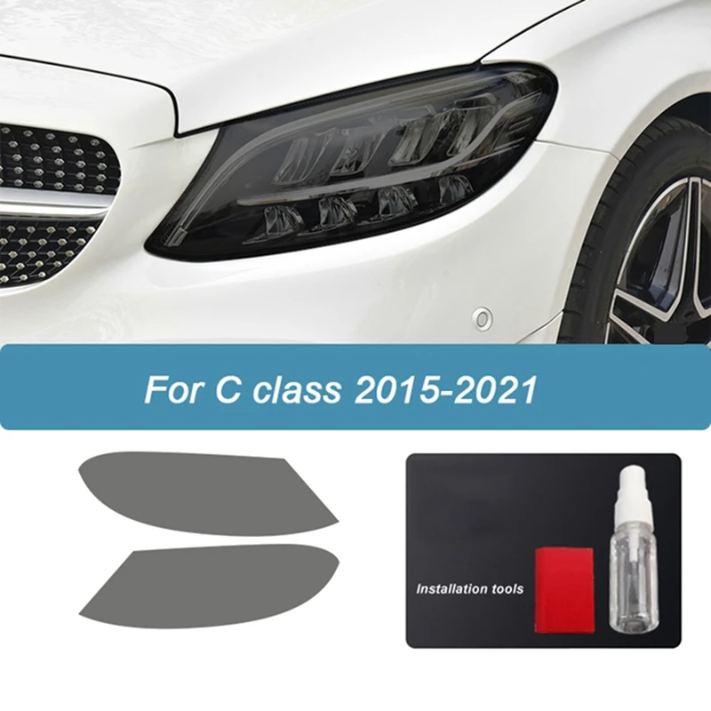 

AU05-автомобильная передняя фара, задняя крышка для Mercedes Benz C Class W205 C63 AMG S205