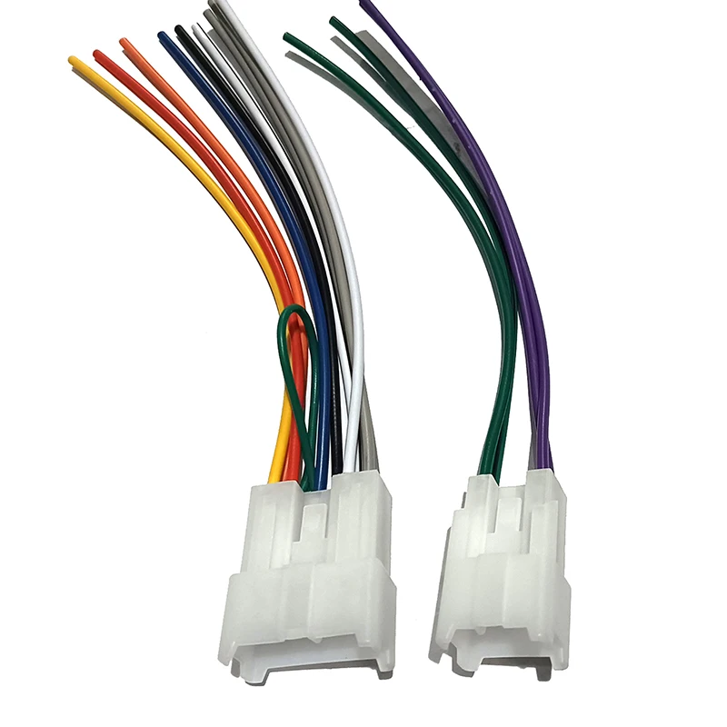 1 пара автомобильных стереоразъемов автомобильный аудиоадаптер для смены