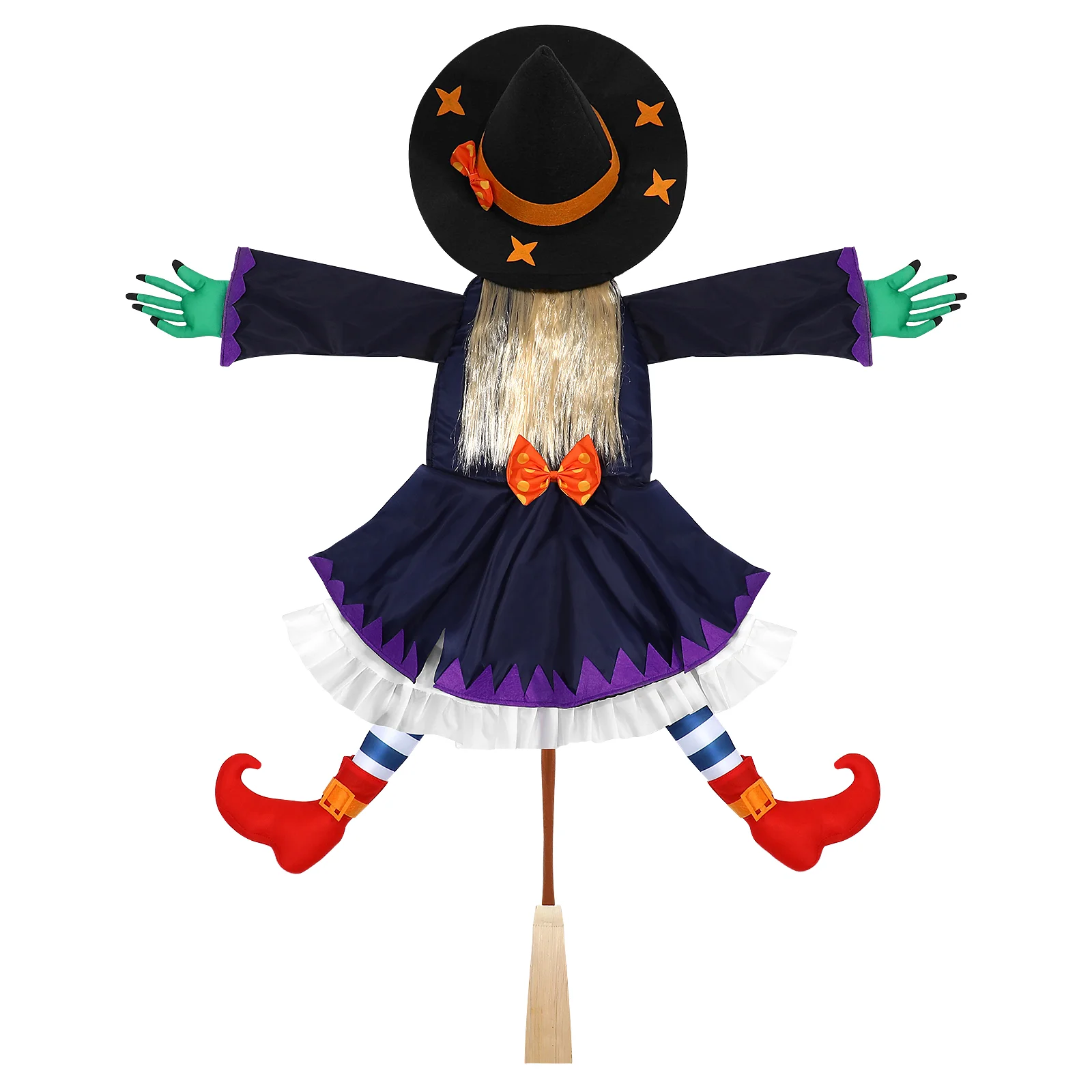 

Witchtree Crashing Hanging Crashed Into Decor Decorationsdecoration Flying Outdoor Skirt Outside Hat Witches Pendant