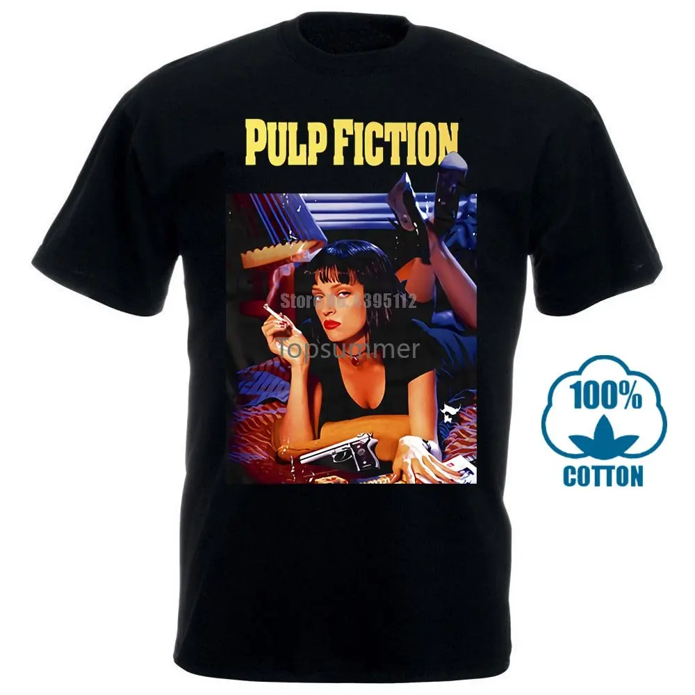 

Pulp Fiction V1 Q Tarantino Movie Poster 1994 T Shirt All Sizes S To 4Xl