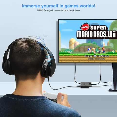 Wiistar HDMI-совместимый аудио экстрактор