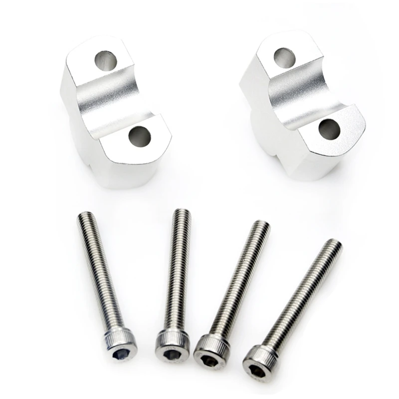 

Motorcycle Handlebar Handle Bar Riser Heighten Extend Mount Clamp Adapter For-BMW G310GS G310R 2017 2018