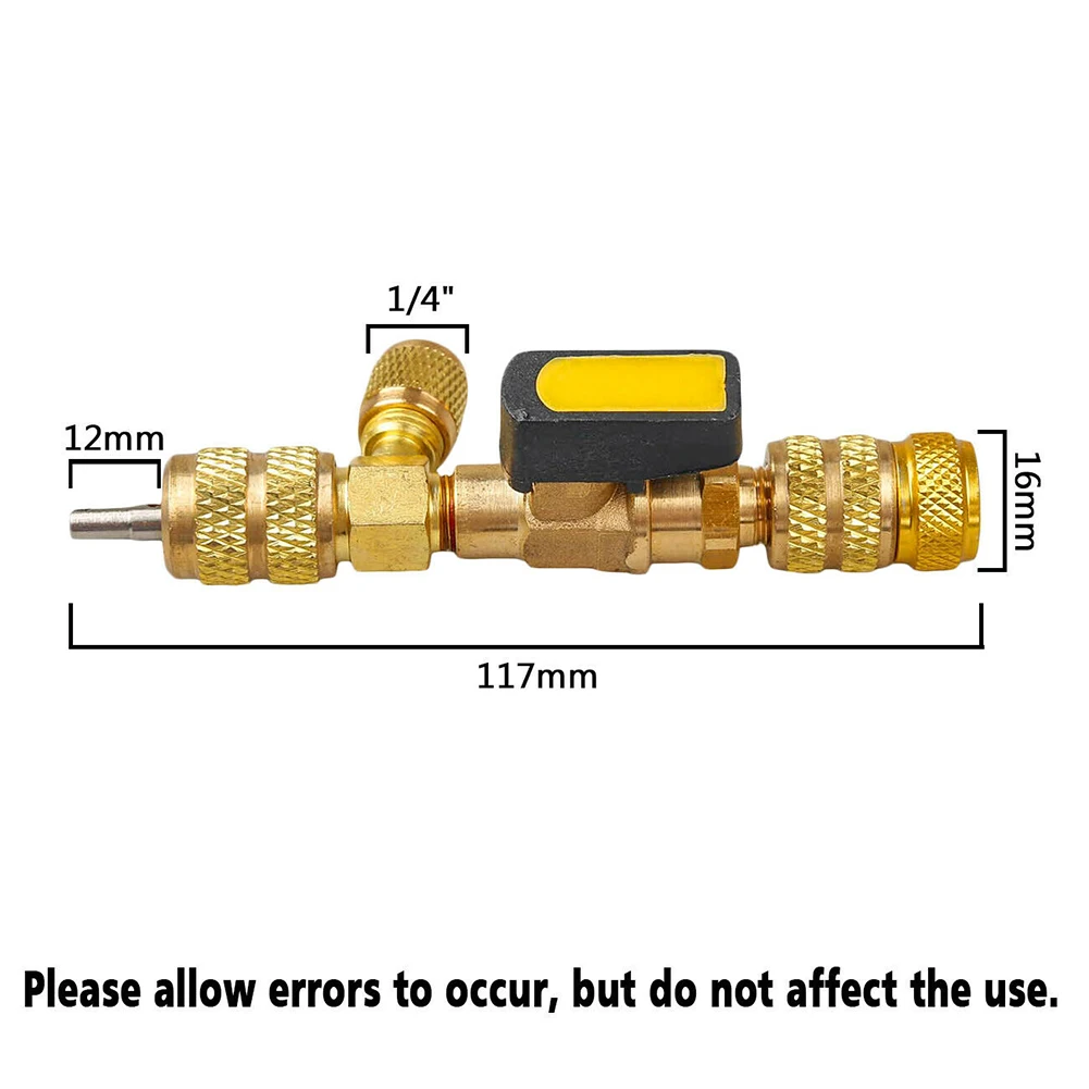 

Durable HVAC Spool Remover HVAC Tools 1/4\" 5/16\" Port Installer High Strength&hardness Port Installation Tool