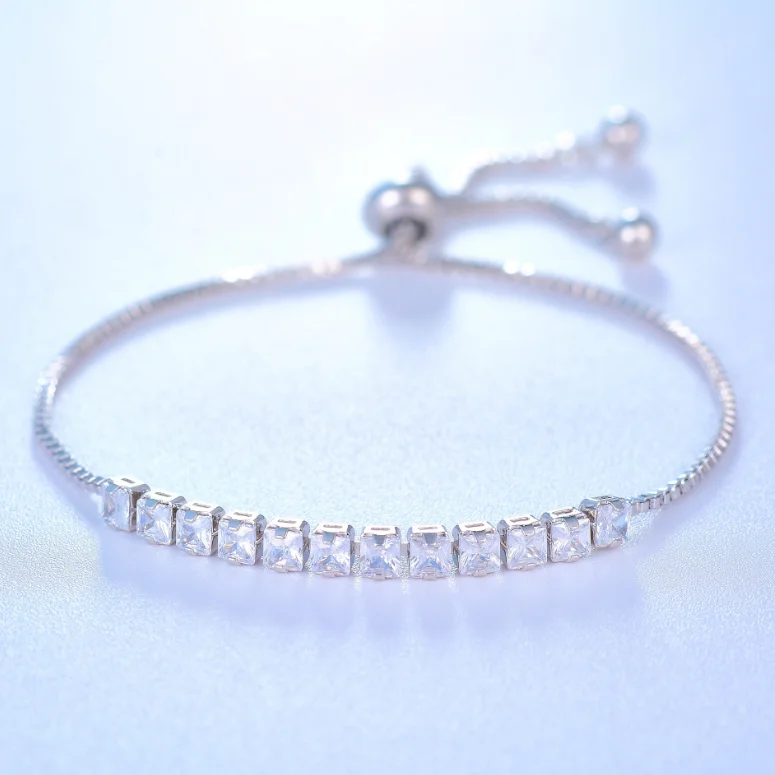 Роскошные женские и мужские браслеты ANGLANG из цепи для тенниса ювелирные изделия