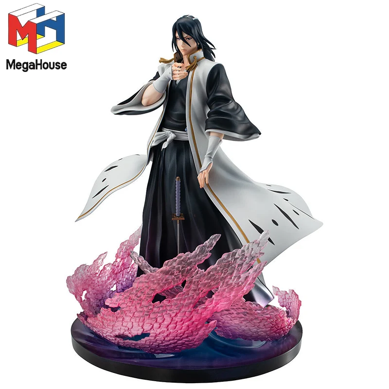 В наличии Оригинальный Mega House G.E.M. Kuchiki Byakuya BLEACH: Тысячалетняя Blood War экшн-фигурка