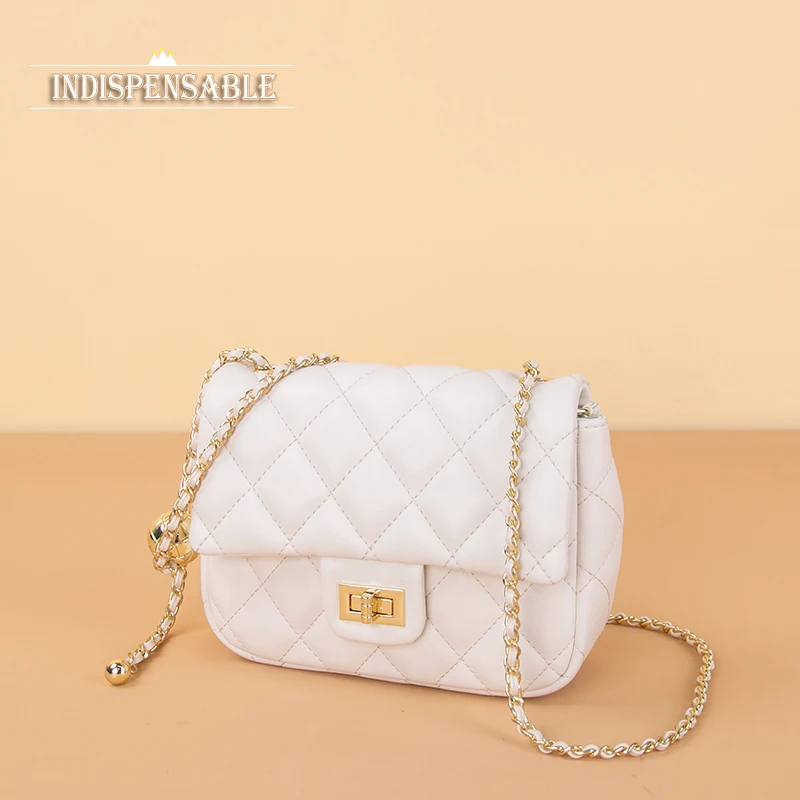 

Indispensable Leather Luxury Handbags 5 Colos Women's Bag 2022 Adjustable Chain Female Cross Bag Women Shoulder Bag Women Bags