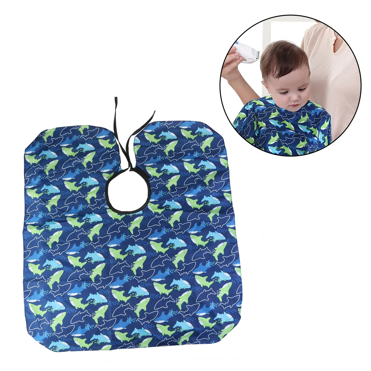 

Cape Kids Hair Haircut Styling Cuttinghaircutting Salon Cover Apron Smock Barber Cloth Catch Umbrella Rofessional Home Wrap