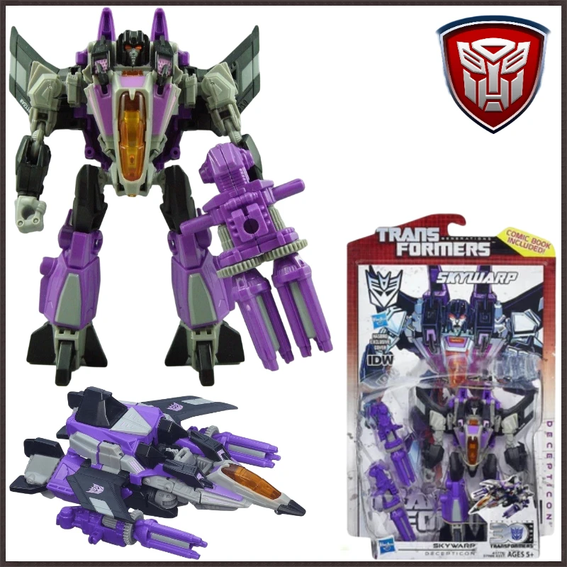 В наличии Hasbro Трансформеры серии G 30-я годовщина D Класс Skywarp экшн-фигурка аниме