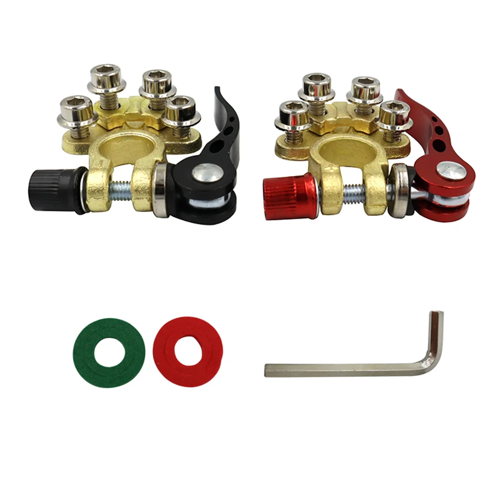 

1 Set Battery Terminal Clip Professional Quick Release Quick Release Terminal Clamp Battery Terminal Covers