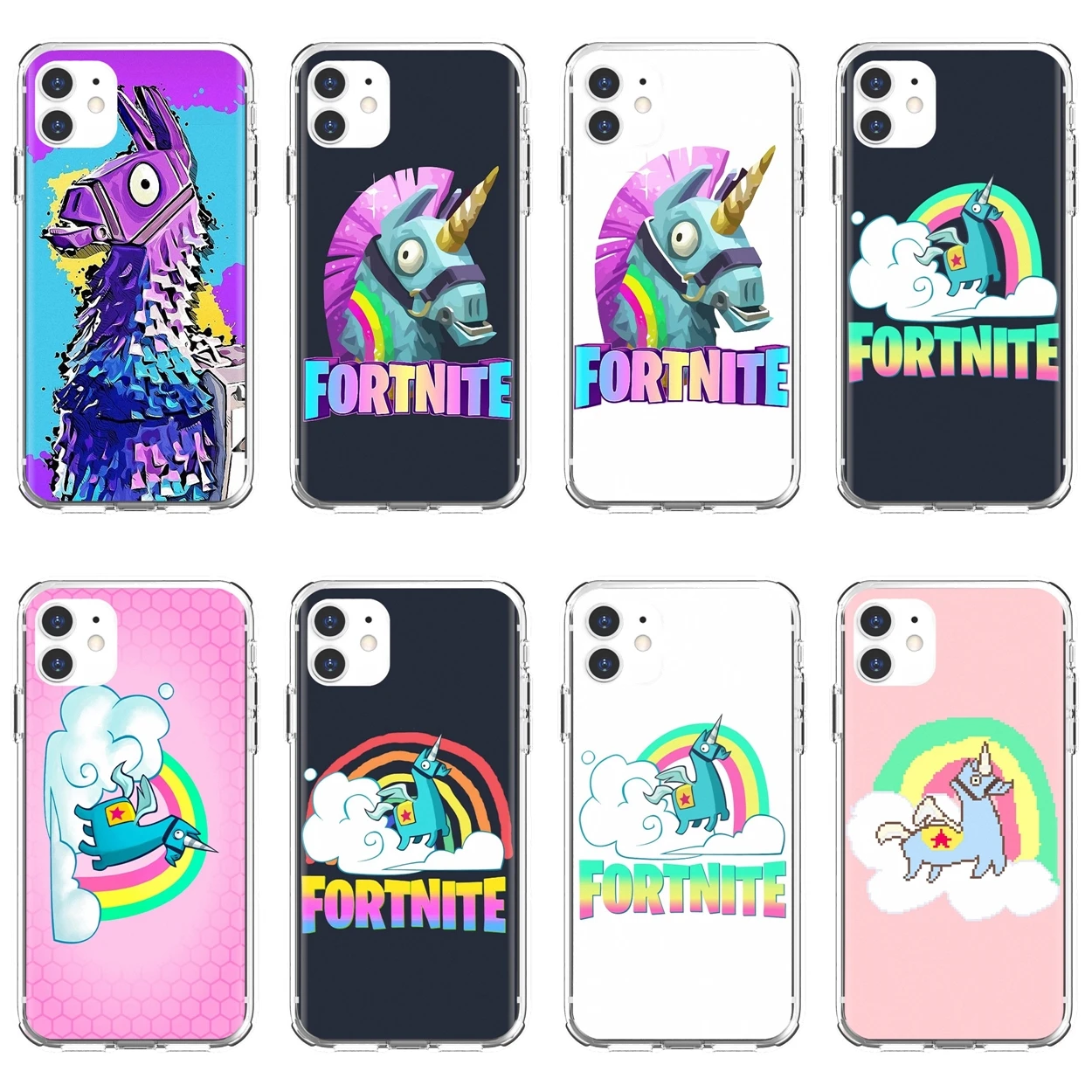 Мягкий чехол Fortnite с единорогом для Huawei Honor 8A 7A 7C 8X 9 9X 10 10i 20 Lite Pro Y5 Y6 Y7 Y9 2018 2019 |