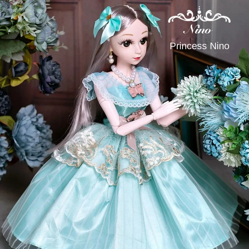 New 60 Cm Cute Cartoon Hildren Long Hair Handmade DIY Moving