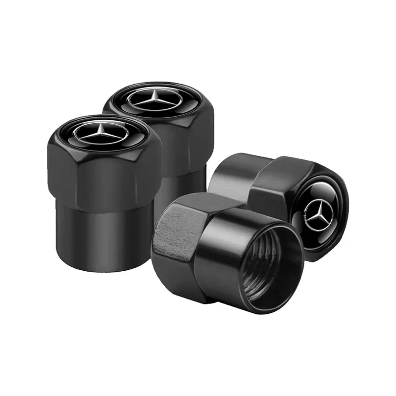 4 шт. Стайлинг автомобиля Алюминиевая эмблема стержень клапана колеса воздушные