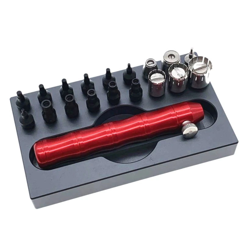 

Watch Tool Was Made For Removing And Installing Chronograph Pushers With 18 Interchangeable Keys