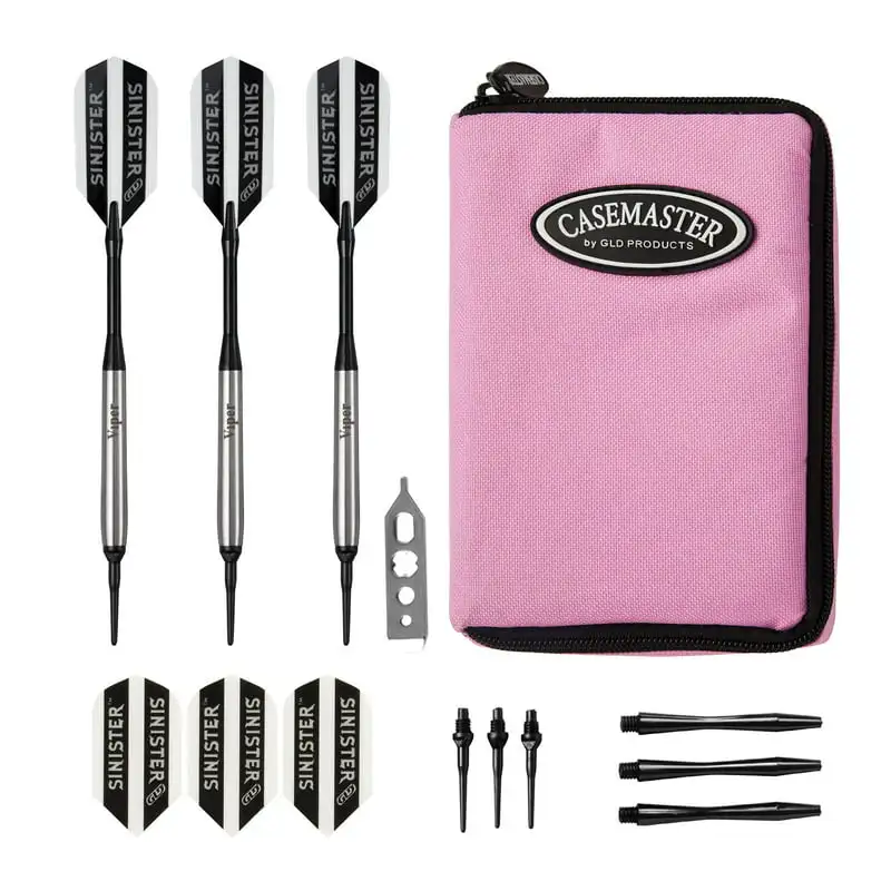 

Tungsten Soft Tip Darts Smooth Barrel 16 Grams and Select Pink Nylon Case Broadhead Recurve bow Arrows for archery Bow Archery