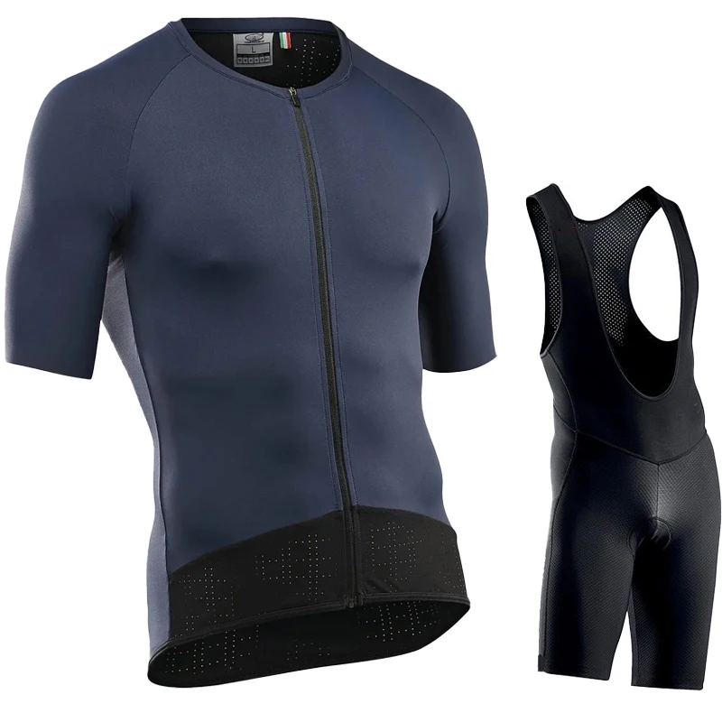 

2022 STRAVA Short sleeve Cycling clothing Set bib shorts ropa ciclismo bicycle clothing MTB Mountain bike jersey Men's clothes
