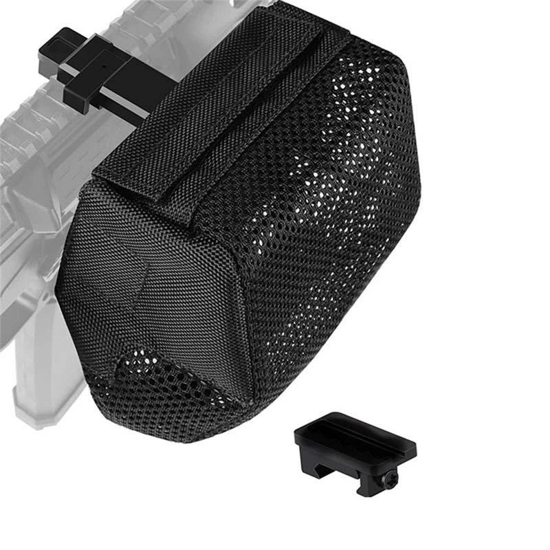 

New Tactical Quick Release Shell Catcher Cartridge Mesh Detachable Heat Resistant Catcher MeshShell Recycling Bullet Holders