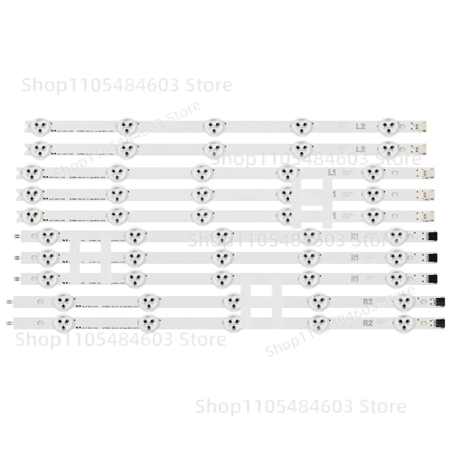 Фото Светодиодная лента KRDG для телевизоров LG 42 дюйма 42LA6130 42LN5710 42LN5400 42LN5404 42LA6136 42LN5757 №2