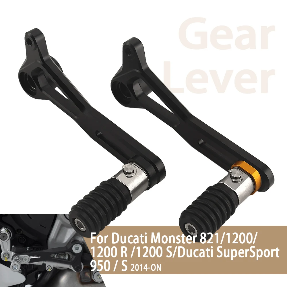 

For Ducati Monster 821 1200 1200R 1200S Motorcycle Gear Lever Adjustable Clutch Lever Shift Lever Rod Quick Shifter Accessories