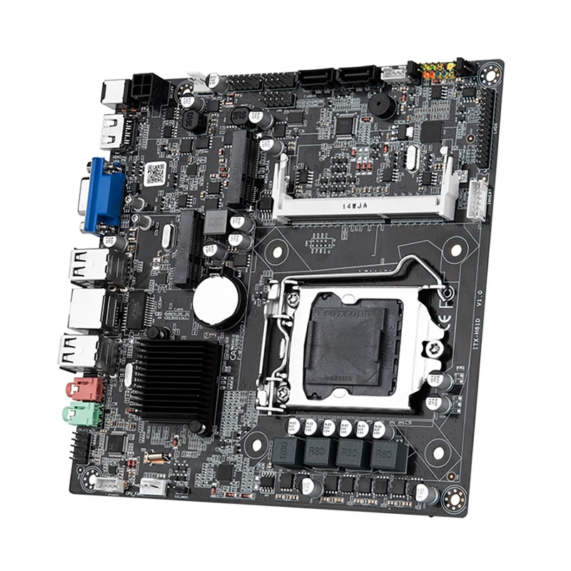 

H61D Industrial Control Motherboard LGA1155 CPU DDR3 Slot Motherboard SATA+MSATA 8XUSB2.0 ITX Motherboard