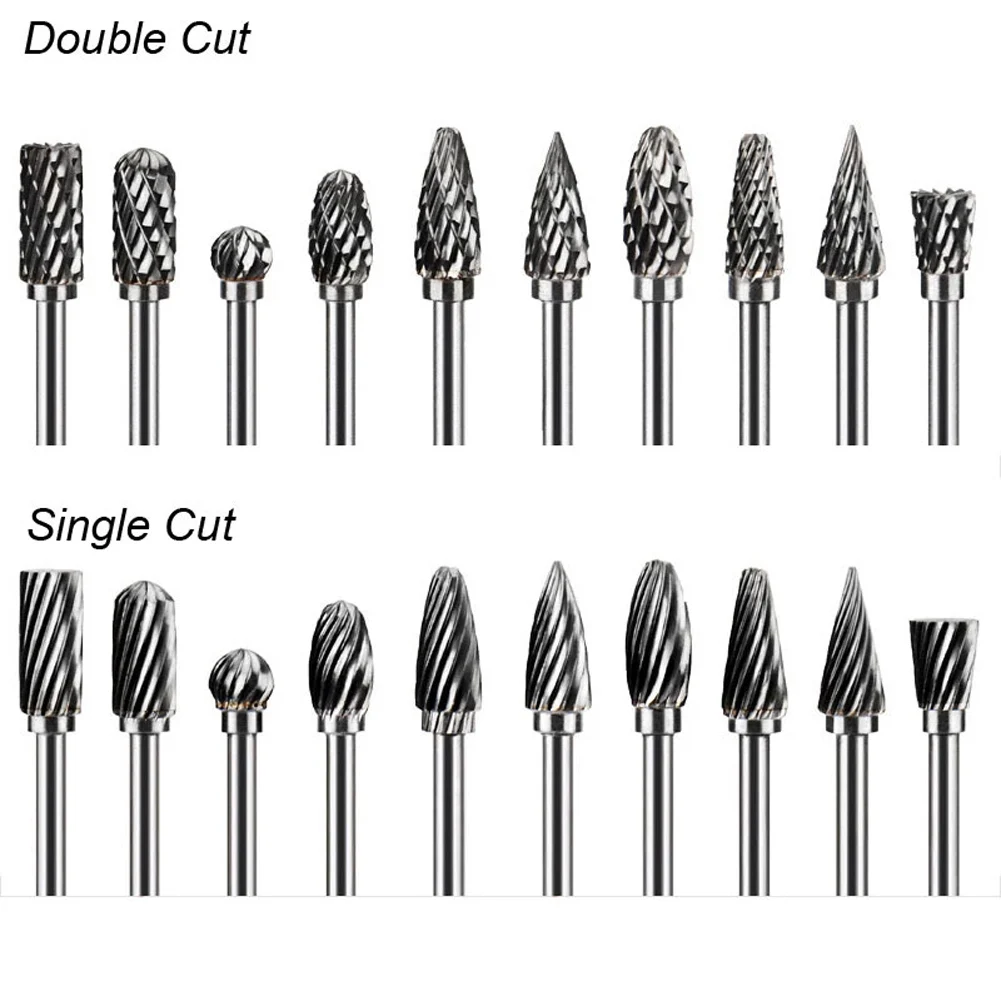 

Rotary File Burr Tungsten Carbide Cutter Wood Carving Tools Nail File Metal Drawing Tungsten Carbide Milling Cutter Engraving