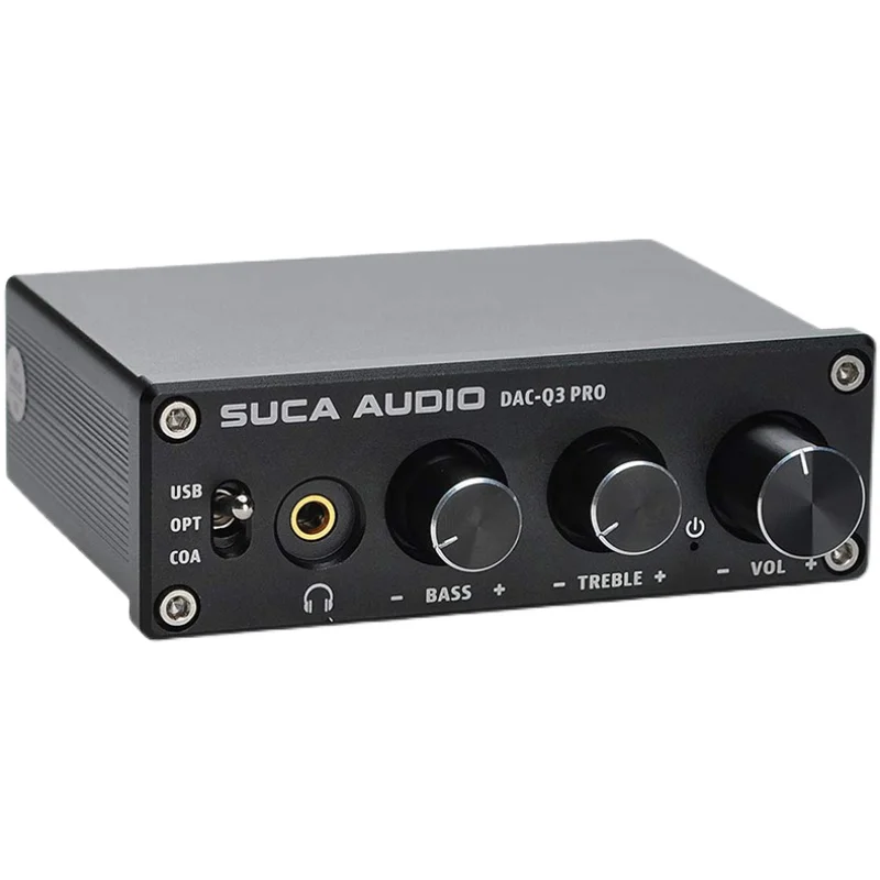 

DAC Headphone Amplifier SA9023+CS8412+97220+NE5532 sound card Optical Fiber Decoder Preamp