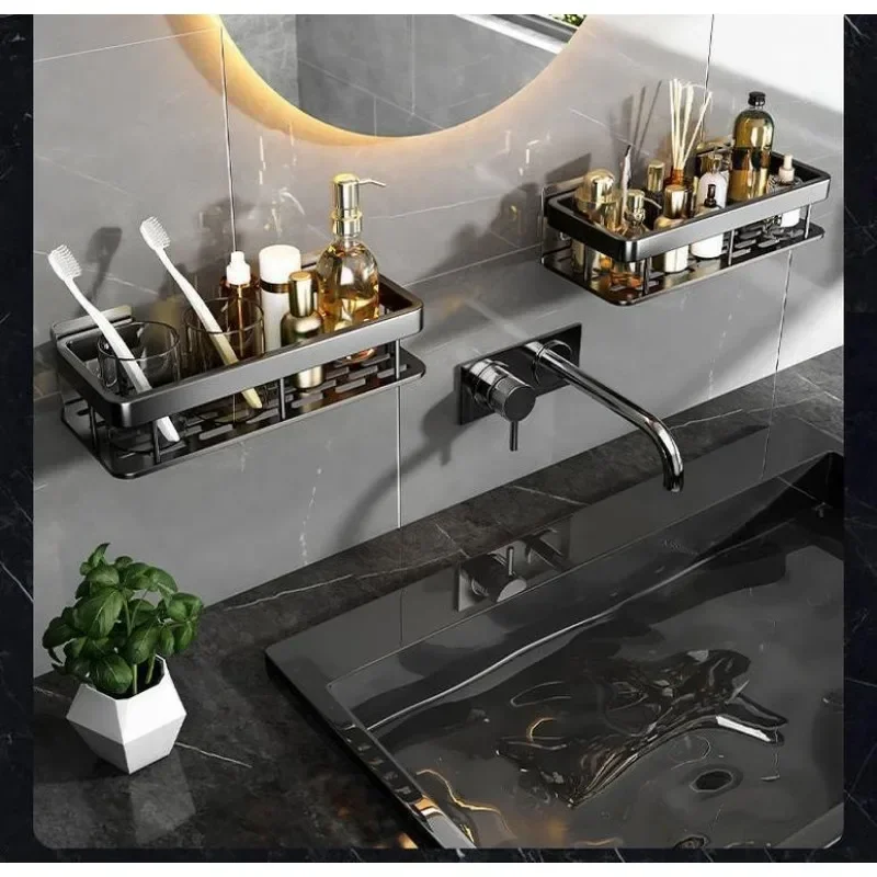 Полки для ванной комнаты Аксессуары Органайзеры Настенные кронштейны хранения