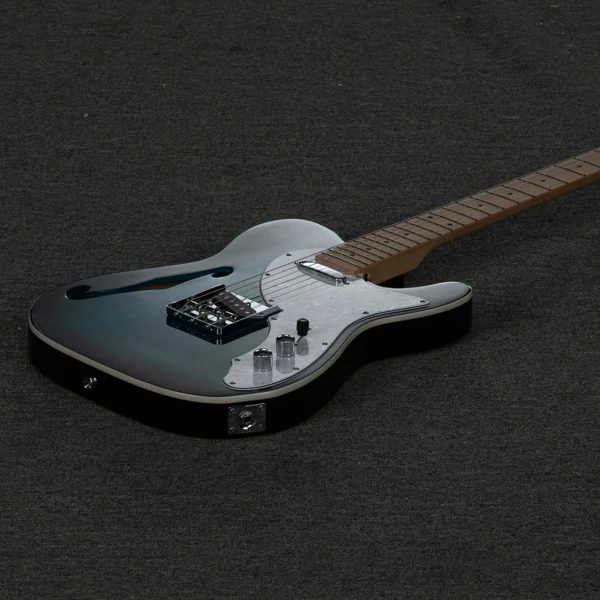 

GTL Semi-Hollow Electric Guitar F Hole SS Pickups Pickguard with 20W Amplifier