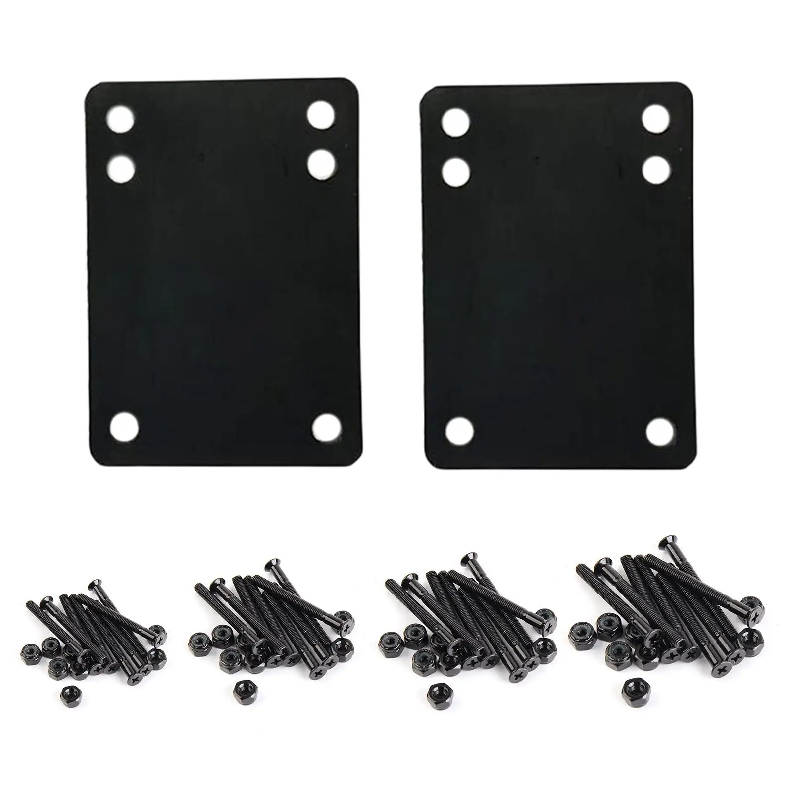 

8x Skateboard Truck Screws 1.5/1.75/2/2.5'' Longboard Bolts Nuts Riser